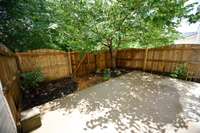 Your serene back patio.