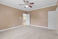 Top floor bedroom 1 - ensuite with walk-in closet