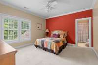 Top floor bedroom 3 - ensuite with walk-in closet