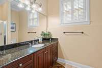 Full bath in basement