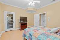 Basement bedroom