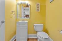1/2 bath on main