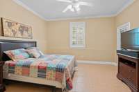 Basement bedroom