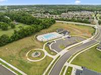 Commuity pool, playground and mailboxes.