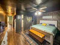 His & Her Closets in Master Bedroom