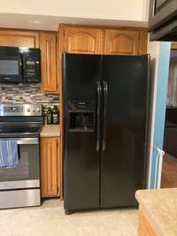 Refrigerator also to remain.