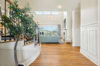 Warm & Inviting as you enter this elegant and modern home.