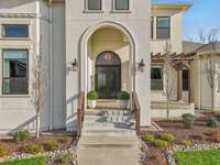 Unique and Grand Entrance with pergola