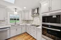 New Built-In Oven and Microwave were just installed.