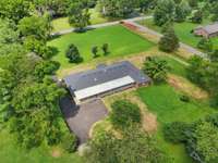 Arial View of the back of 1061 Alford Road.
