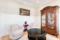 Would this be your office, or would you also use it as a private sitting room?