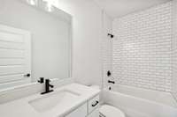 Basement bathroom
