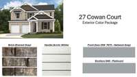 All homes in Lynwood Station include brick exteriors with Hardie accents. Here is the exterior color package that has been selected for this home.