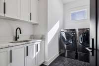 Upstairs laundry
