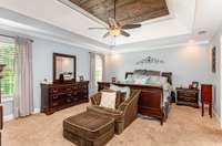 Large primary bedroom.