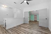 Spacious with lots of closet space