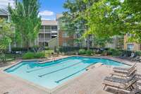 Beautiful community pool