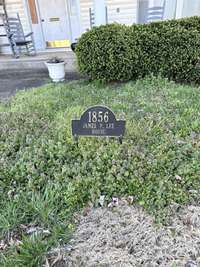 This historic house was owned by James Lee in 1856. Cousin of Robert E. Lee.