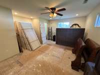 Bedroom has 2 closets