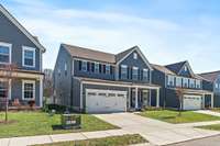 The Windsong community features sidewalks and underground utilities.