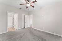 There is a large walk in closet in the primary bedroom! You also have an ensuite bathroom!