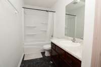 Master Bathroom also has a new tub/shower insert