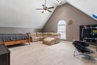The bonus room is massive! It is currently used as a bedroom