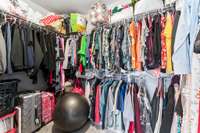 The primary closet is AMAZING! It has so much space