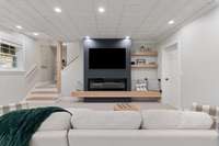 Basement Entertainment Center