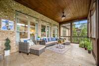 Upstairs Porch