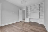 Guest bedroom with more built ins!