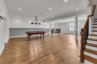 Basement living space