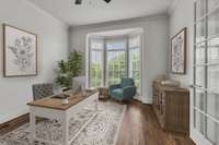Office with gorgeous natural light