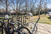 A bike rack too!