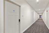Unit #313 is a coveted top floor unit with balcony!