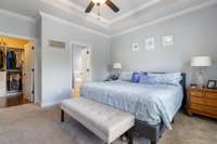 Suite has full bath and walk-in closet.