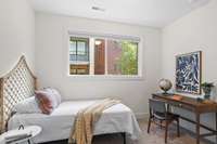 First floor guest suite or home office (or both) with full bath