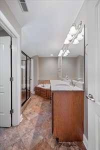 Upstairs - Bedroom #4 ensuite bathroom