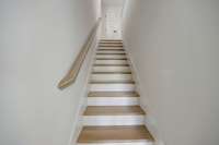 Wood steps are included! Photos from previously built Henley.