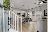 Welcome to the Henley. This townhome will be a corner unit featuring 3 beds, 2.5 baths, and a two car garage! Photos from previously built Henley.