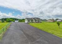 472 Meadows Rd, Portland.  1.16 Acres, 3BR, 2BA, Ranch Style,1-level home.  Fresh paint.  Fully fenced back yard.  Covered back deck.