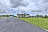 472 Meadows Rd, Portland.  1.16 Acres, 3BR, 2BA, Ranch Style,1-level home.  Fresh paint.  Fully fenced back yard.  Covered back deck.