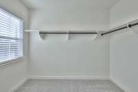Bedroom 3 walk-in closet