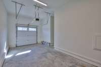 3rd car carriage door garage with separate entrance to home