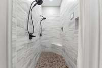 Primary Tile Shower.