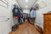 Primary Walk In Closet.