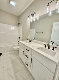 Hall bathroom