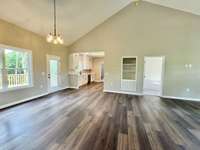 Dining space off of kitchen