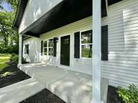 Covered front porch