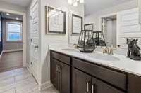 Photos are of another home. Options and colors may vary.